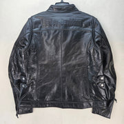 HARLEY DAVIDSON WOMEN'S XL CAFE RACER MODULAR LEATHER JACKET BLK 98019-23VW