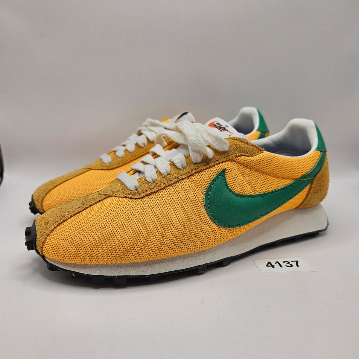 NIKE MEN'S 7 LD-1000 LASER ORANGE GREEN RETRO SNEAKER NWOB HJ4687-800