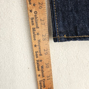 LEVI'S MEN'S 31X30 DARK WASH 555 RELAXED STRAIGHT PREMIUM DENIM JEANS