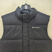 COLUMBIA MEN'S XL LANDROAMER BLACK PUFFER VEST OMNI SHIELD NWT