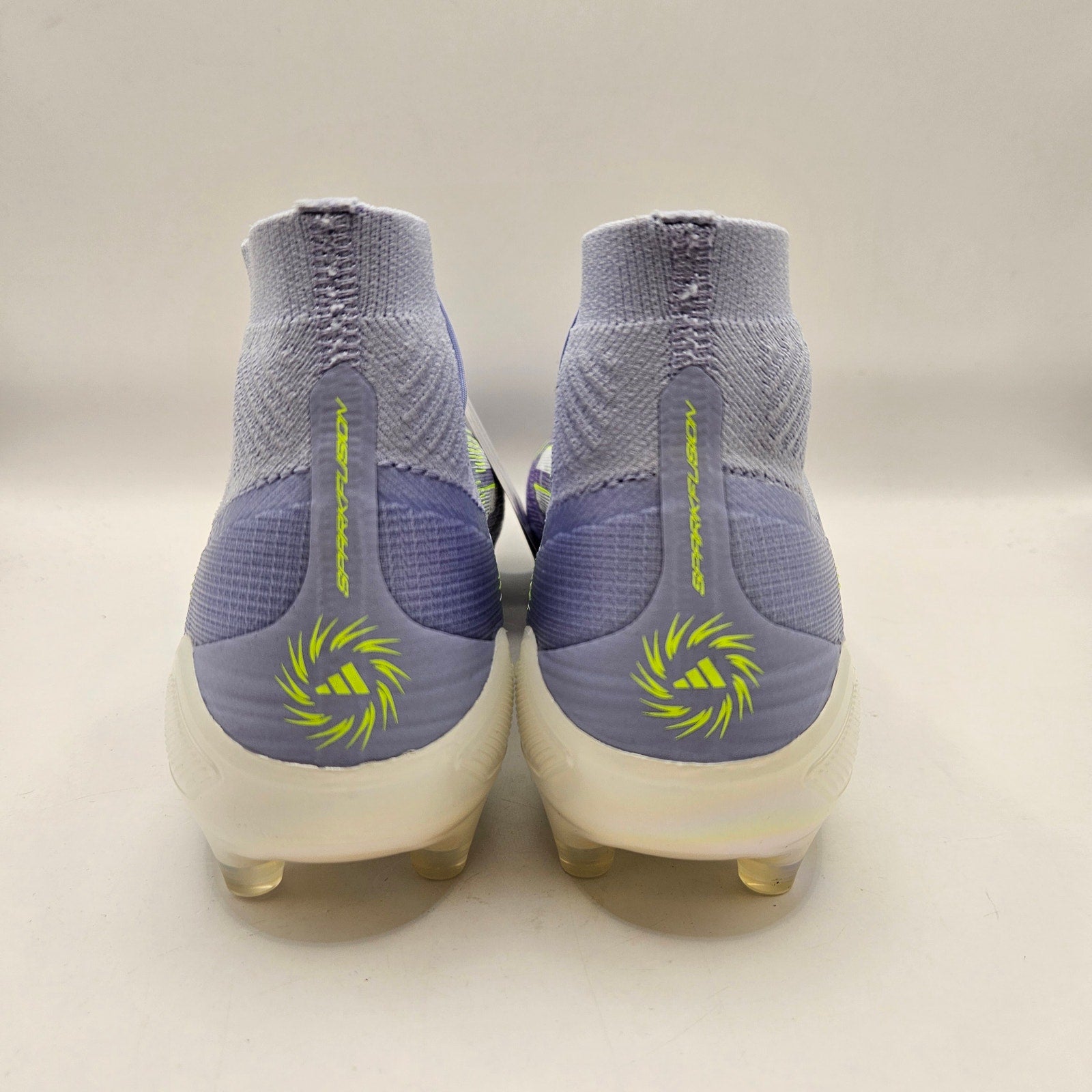 ADIDAS WOMEN'S 8.5 F50 SPARKFUSION ELITE MID FG AG SOCCER CLEATS VIOLET PURPLE