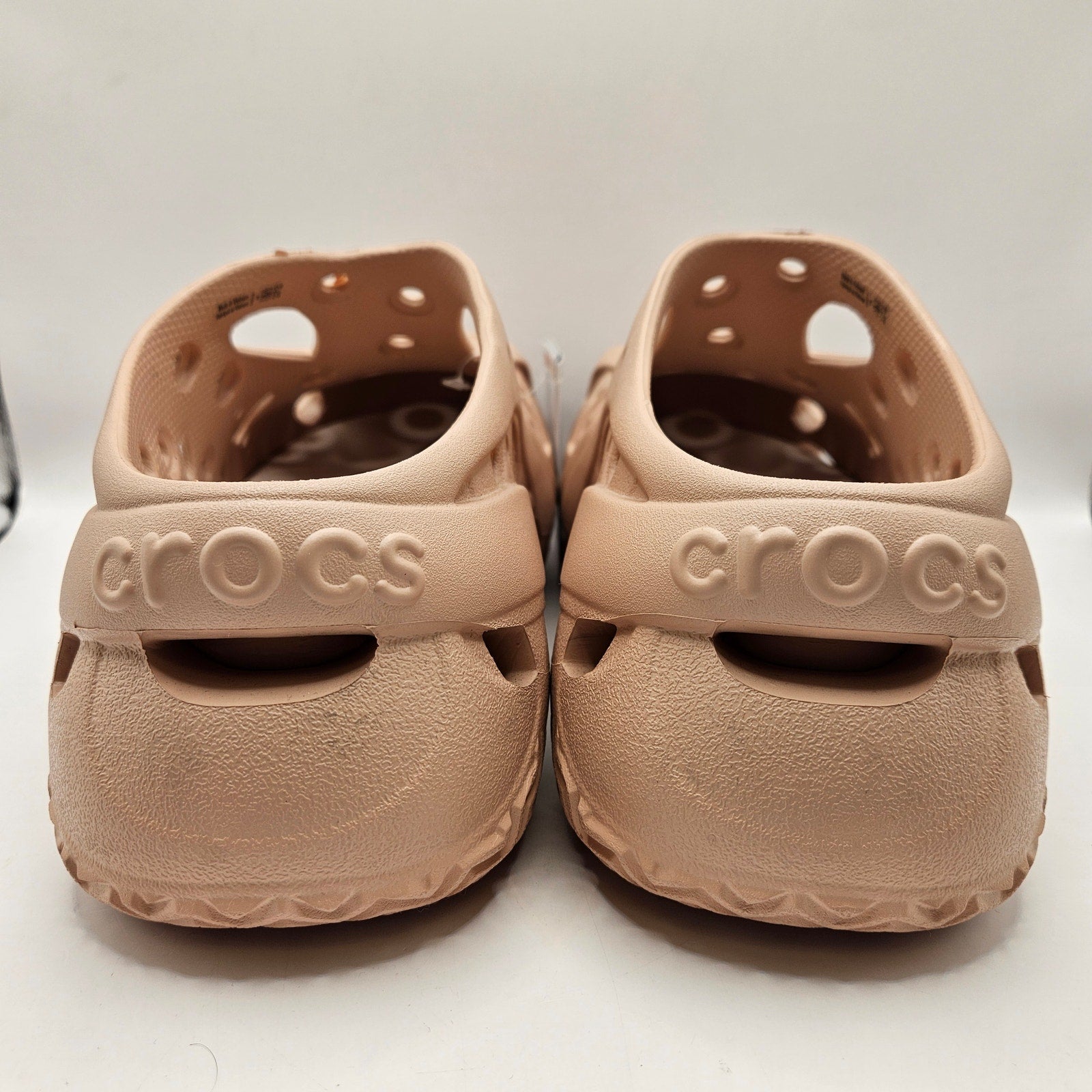 CROCS WOMEN'S 9 CAGED CLOG SLIP ON SANDALS CARAMEL NWT