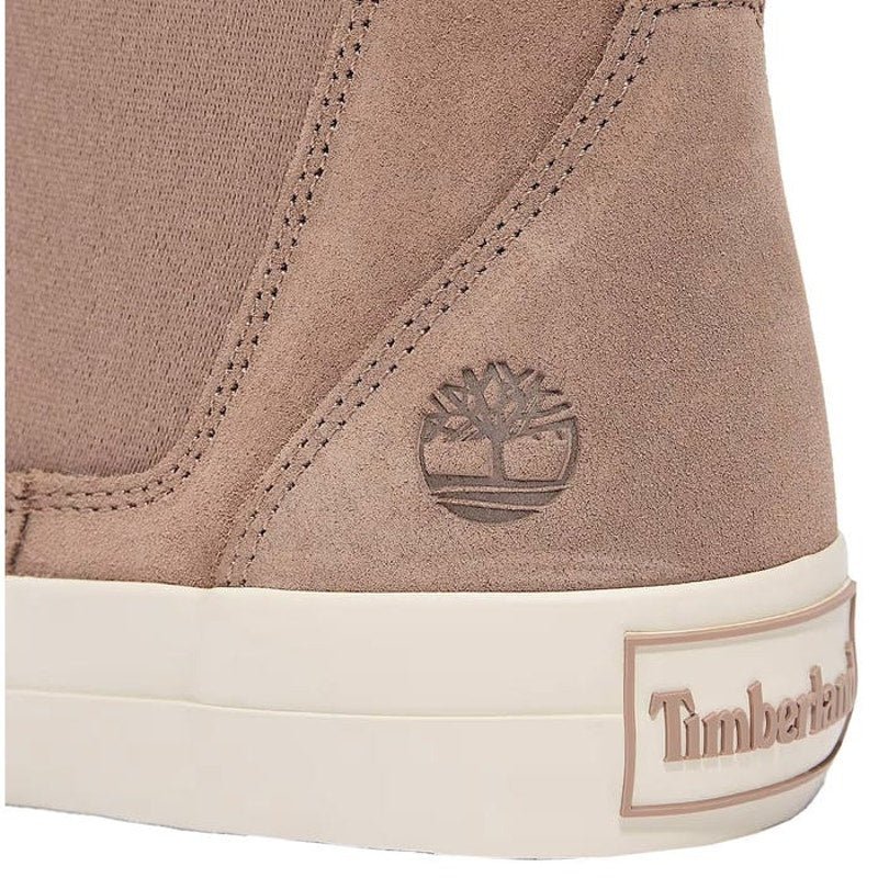 TIMBERLAND WOMEN'S 9.5 SKYLA BAY 2.0 MID WARM LINED SNEAKER TAUPE SUEDE NIB