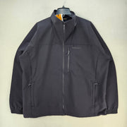 TIMBERLAND MEN'S XXL SOFTSHELL FULL ZIP JACKET BLACK WATER RESISTANT OUTDOOR NWT