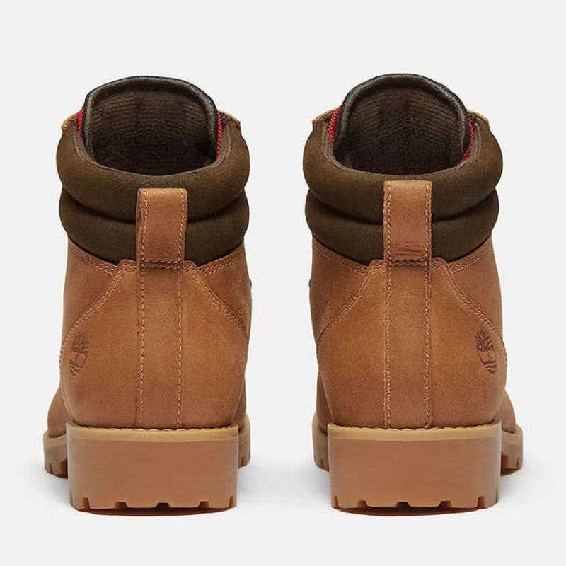 TIMBERLAND WOMEN'S 9.5 ELLENDALE MID LACE BOOT BROWN LEATHER NIB