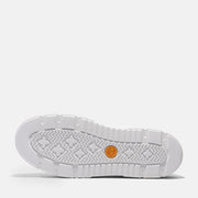 TIMBERLAND WOMEN'S 9.5 LAUREL COURT LOW LACE SNEAKER WHITE CANVAS NIB