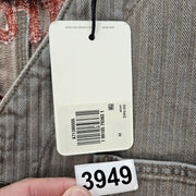 LEVI'S MENS MEDIUM UNION ENGINEER CARDIGAN UNIFORM BADGE TAN NWT