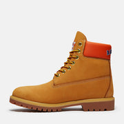 TIMBERLAND MEN'S 11.5 6 INCH BOOT WHEAT NEW ERA COLLAB HOUSTON ASTROS