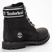 TIMBERLAND WOMEN'S 9.5 PREMIUM 6 INCH BOOTS WATERPROOF BLACK NUBUCK RAIDERS NIB