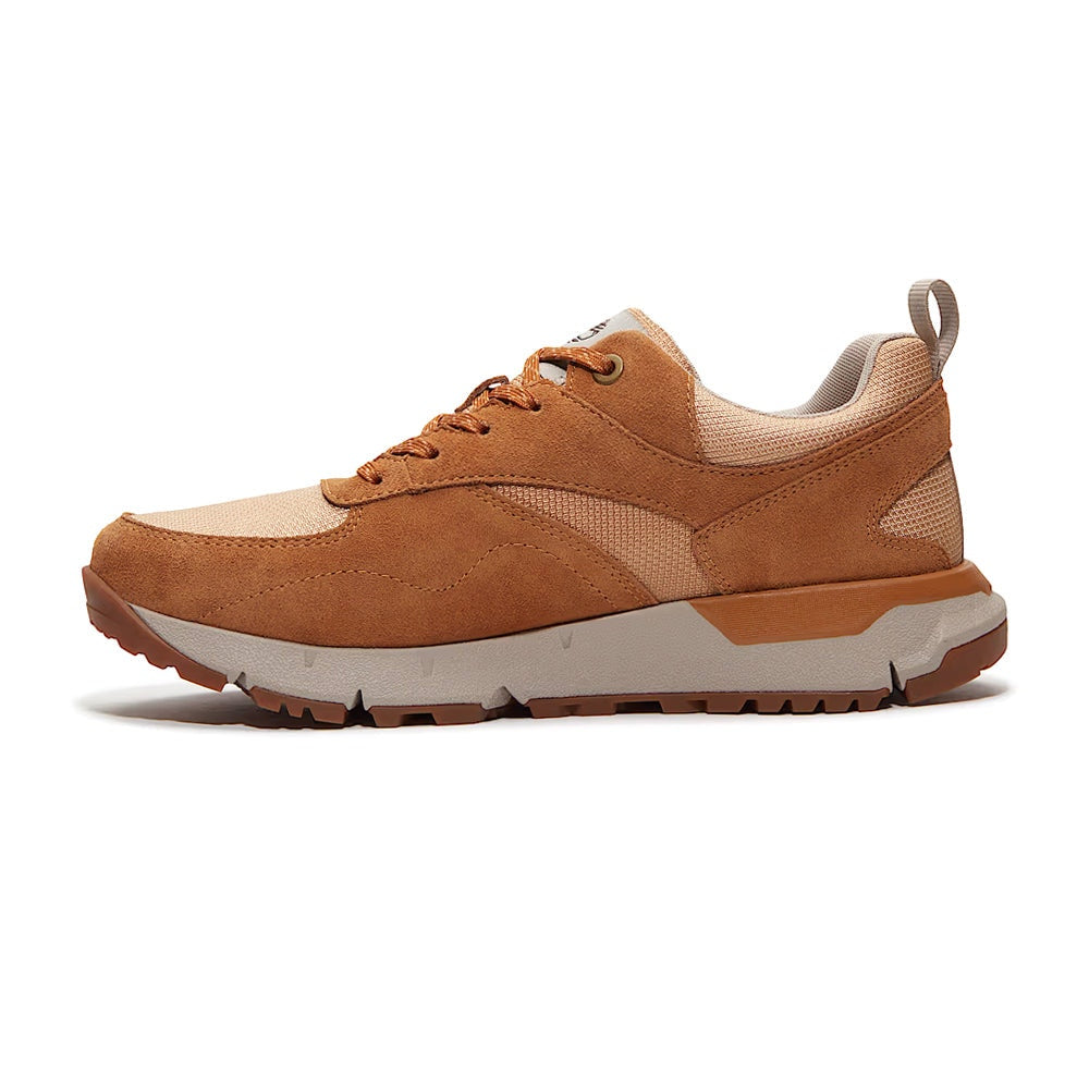 TIMBERLAND MEN'S 7.5 VOYAGER PARK LOW LACE SNEAKER WHEAT NIB