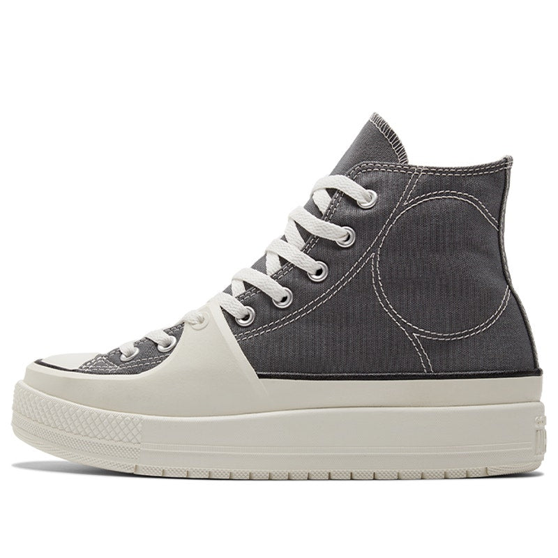 CONVERSE MEN'S 10 CHUCK TAYLOR CONSTRUCT HIGH TOP SNEAKER CYBER GREY A05116C