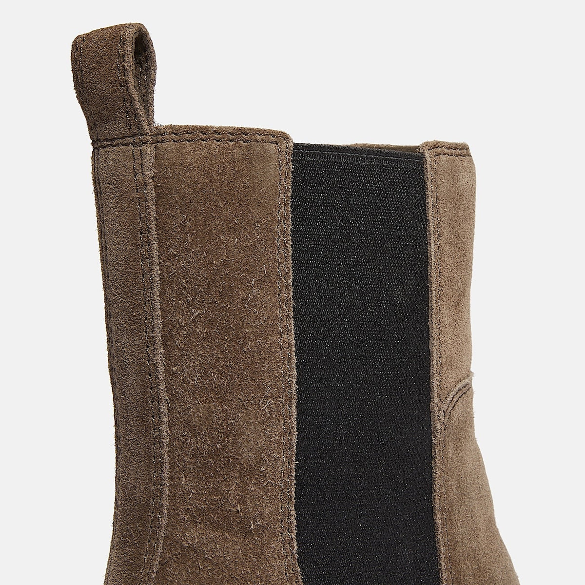 TIMBERLAND WOMEN'S 5.5 BELLEVAUX MID CHELSEA BOOT DK BROWN SUEDE NIB