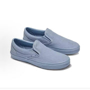 VANS MEN'S 7 WOMEN'S 8.5 CLASSIC SLIP ON PASTEL MONO DUSTY BLUE NIB