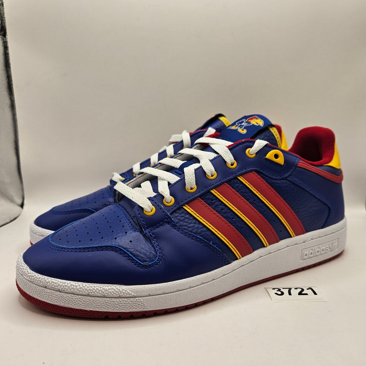 ADIDAS ORIGINALS MEN'S 11.5 CENTENNIAL RM UNIVERSITY OF KANSAS JAYHAWKS IH5362