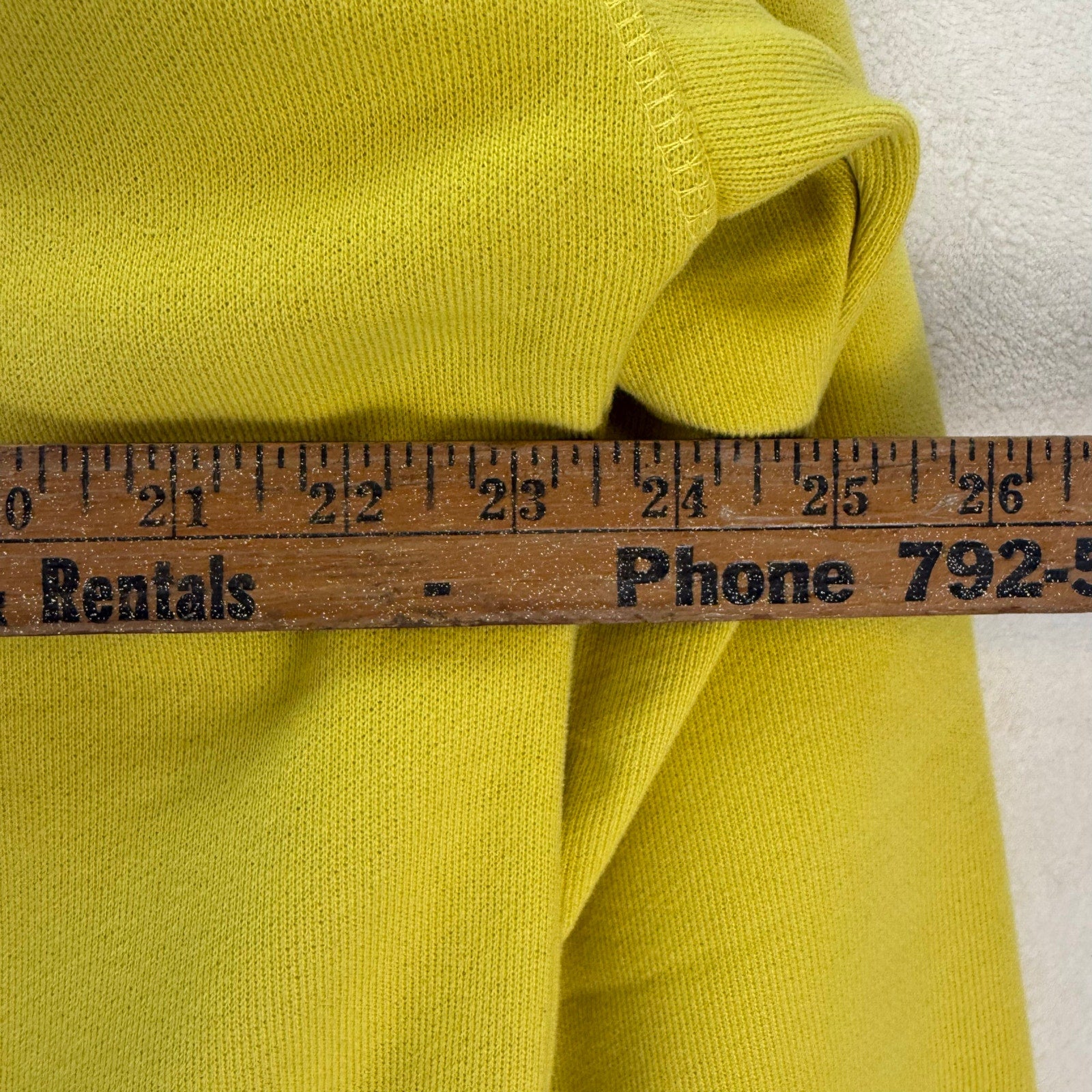 TIMBERLAND x BEELINE SIZE MEDIUM MUSTARD YELLOW RARE HOODIE