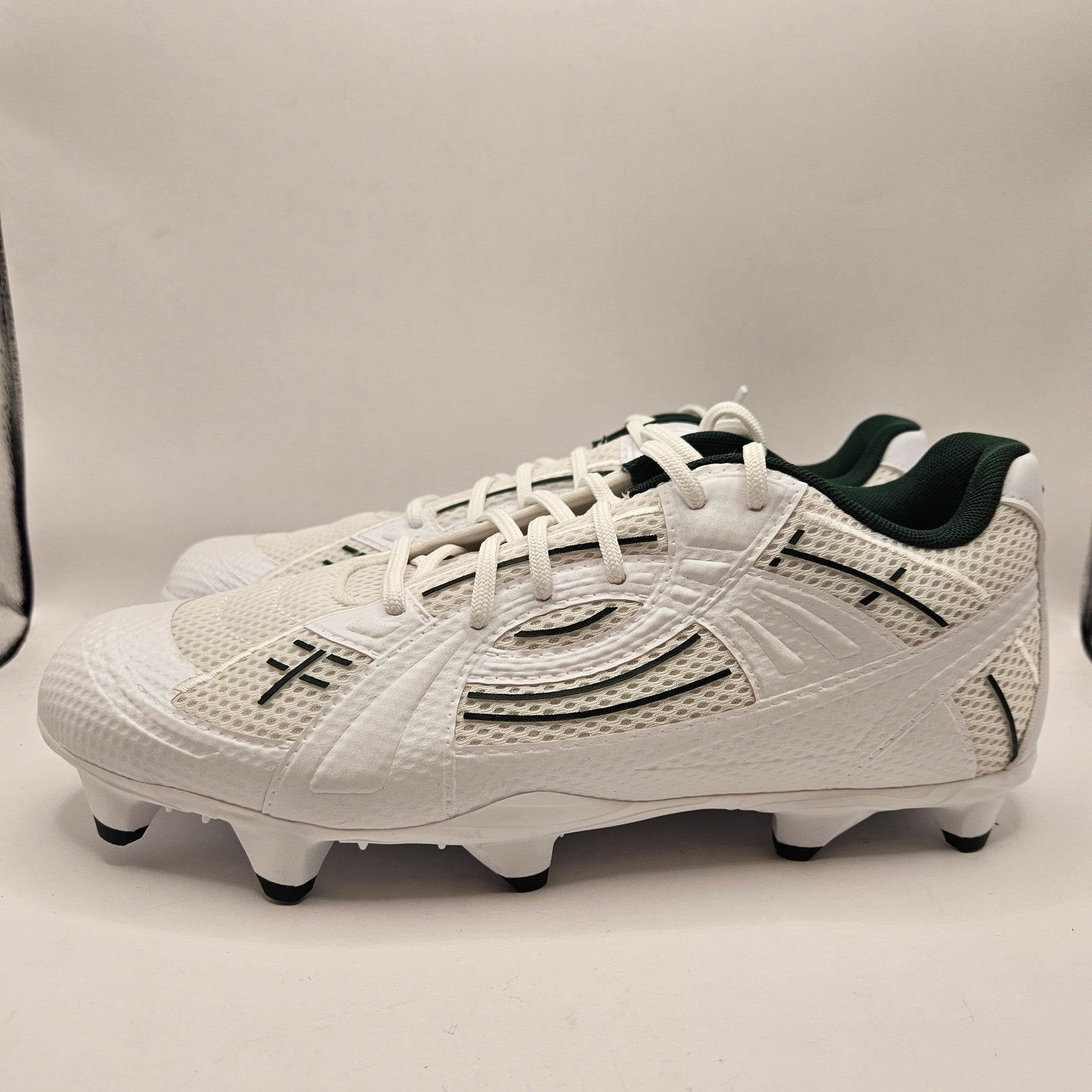 UNDER ARMOUR WOMEN 11.5 GLYDE SOLA PRO TPU WHT SOFTBALL CLEATS NWOB 6012856-284