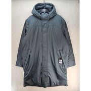 UNDER ARMOUR MEN'S XL STORM INSULATE BENCH COAT GRAY HOODED PARKA LONG NWT