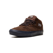 VANS X NICK MICHEL MEN'S 6.5 HALF CAB '92 MID SNEAKER BROWN NAVY NIB