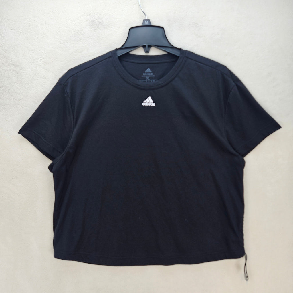 ADIDAS WOMEN'S XL CINCH TEE MULTI SPORT BLACK NWT