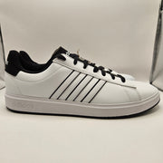 ADIDAS MEN'S 14 GRAND COURT 2.0 WHITE BLACK CASUAL LIFESTYLE SNEAKER JS1694