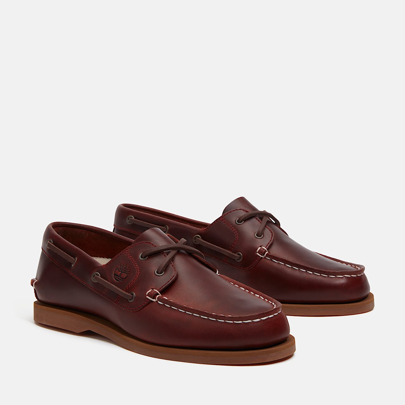 TIMBERLAND WOMEN'S 6 CLASSIC BOAT SHOE BURGUNDY FULL GRAIN TB0A2Q9XEIW NIB