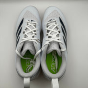 Adidas Womens Size 11 Softball Shoes Adizero Instinct IH3468 White/Blue