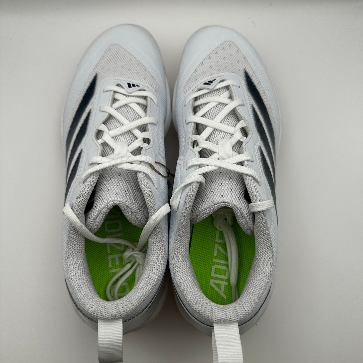 Adidas Womens Size 11 Softball Shoes Adizero Instinct IH3468 White/Blue