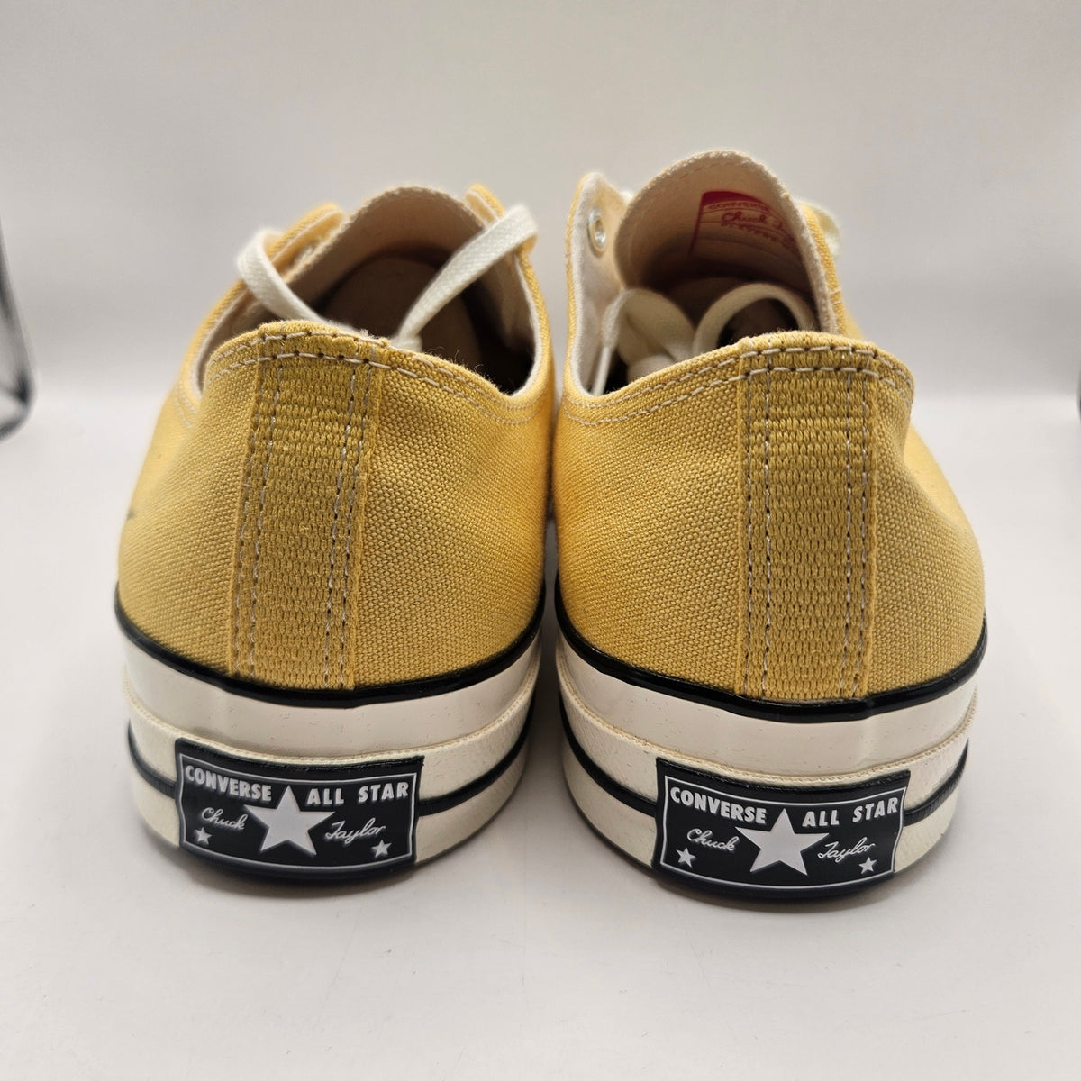 CONVERSE MEN'S 13 CHUCK 90 CLASSIC LOW TOP CANVAS SNEAKERS BANANA YELLOW A10528F