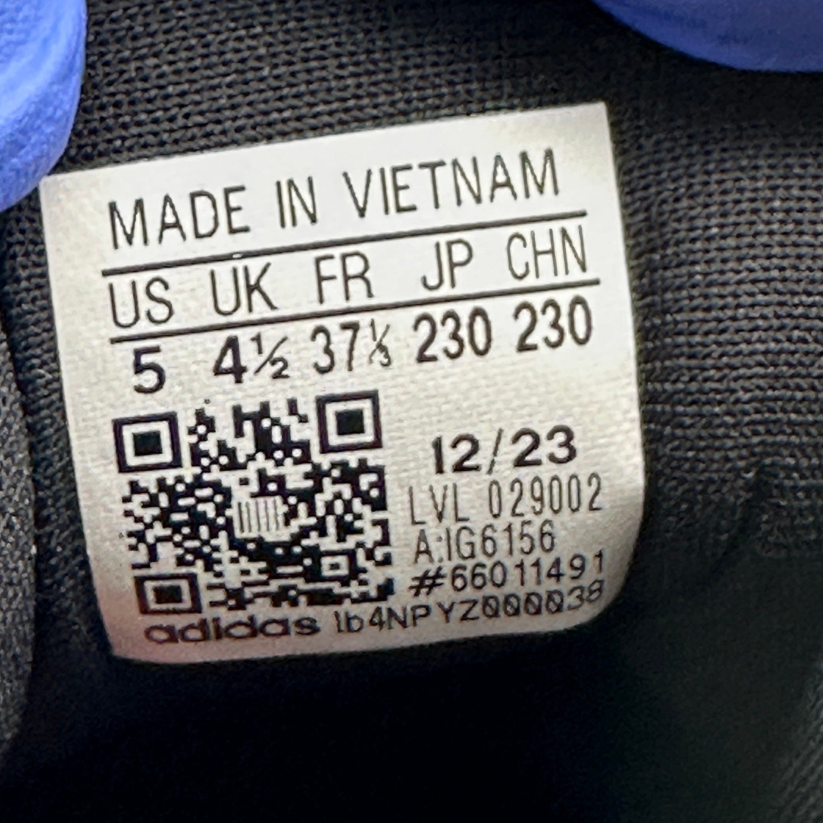 ADIDAS Crazy Infinity IG6156 Men's 5 Charcoal Black Basketball