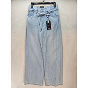 LEVI'S WOMEN'S 24X31 PREMIUM LINEN XL STRAIGHT LIGHT WASH JEANS A87010008