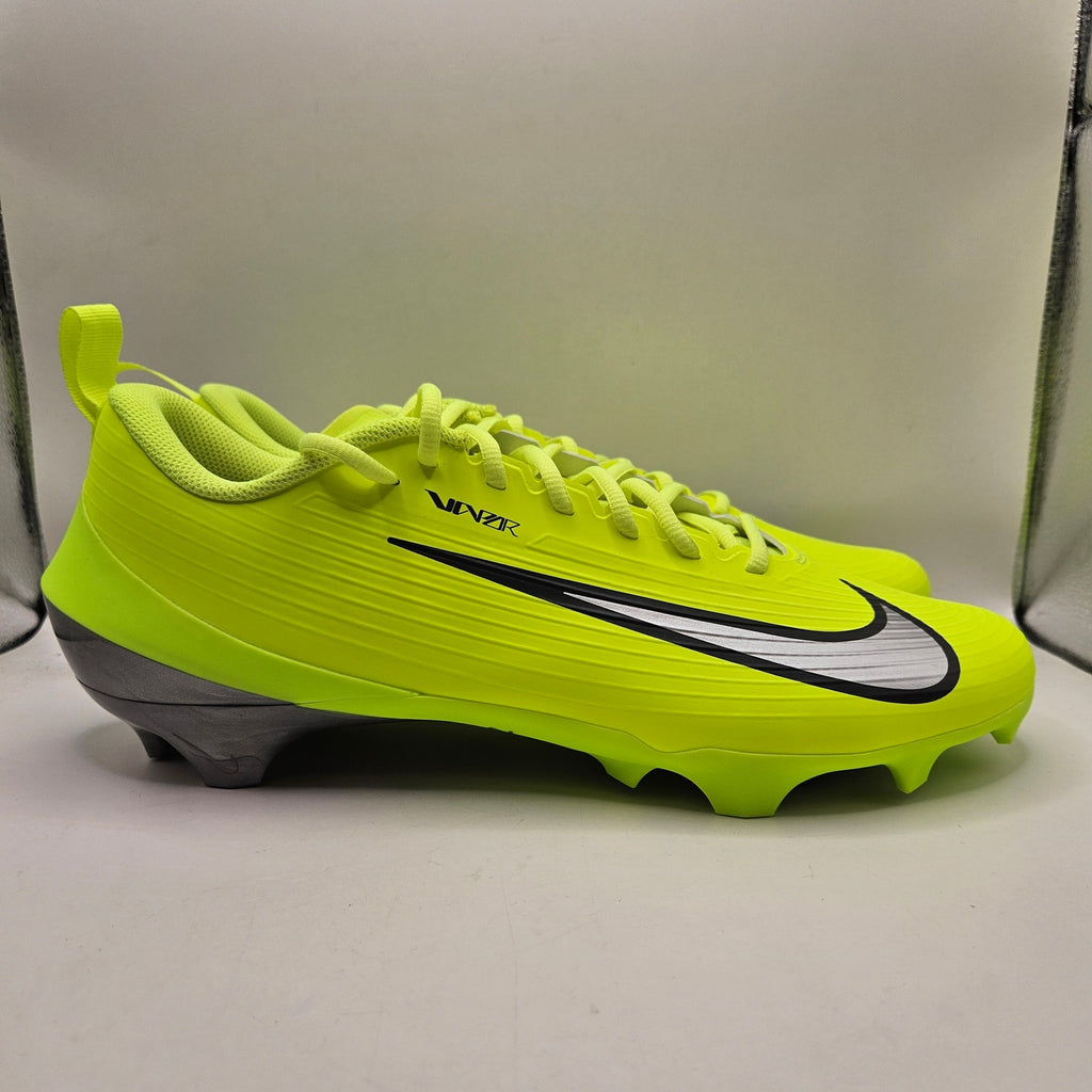 NIKE MEN'S 13.5 VAPOR SPEED 3 FOOTBALL CLEATS VOLT/SILVER IQ5164-700 NWOB