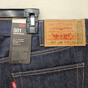 LEVI'S MEN'S 38X30 ORIGINAL 501 PLANT BASED STRAIGHT LEG JEANS NWT
