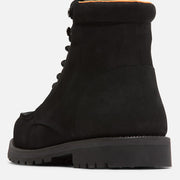 TIMBERLAND MEN'S 8 REDWOOD FALLS MID LACE WATERPROOF BLACK NUBUCK BOOTS