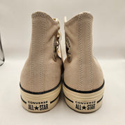 CONVERSE WOMEN'S 10 CHUCK TAYLOR ALL STAR LIFT SUDE PALE FETAL A13823C PLATFORM