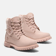 TIMBERLAND WOMEN'S 5.5 PREMIUM 6 INCH WP BOOT LT PINK NUBUCK NIB