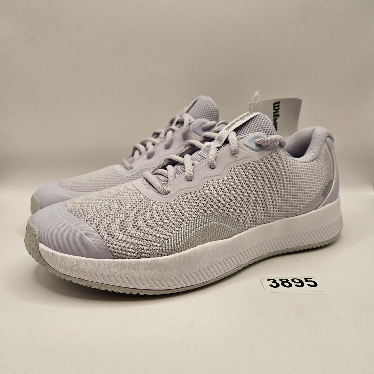 WILSON WOMEN'S 8 INTRIGUE LITE TENNIS LOW TOP WHITE LUNAR ROCK NWOB WRS335820