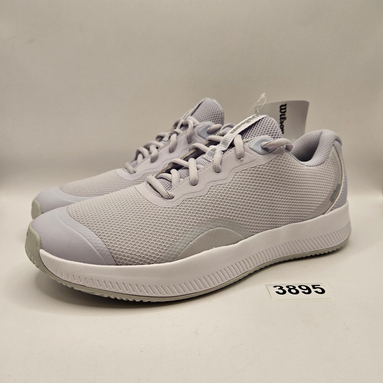 WILSON WOMEN'S 8 INTRIGUE LITE TENNIS LOW TOP WHITE LUNAR ROCK NWOB WRS335820
