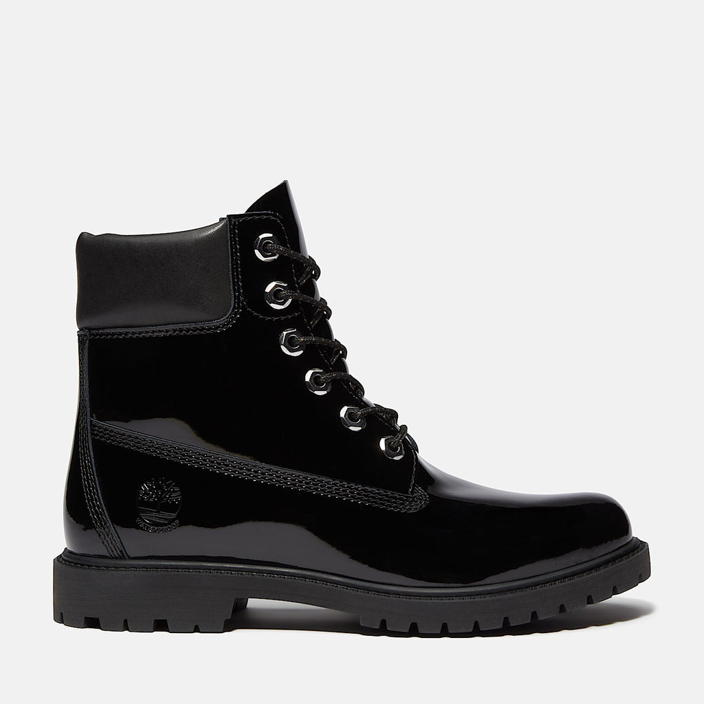 TIMBERLAND WOMEN'S 8 PATENT LEATHER PREMIUM 6-INCH WATERPROOF BOOT NIB