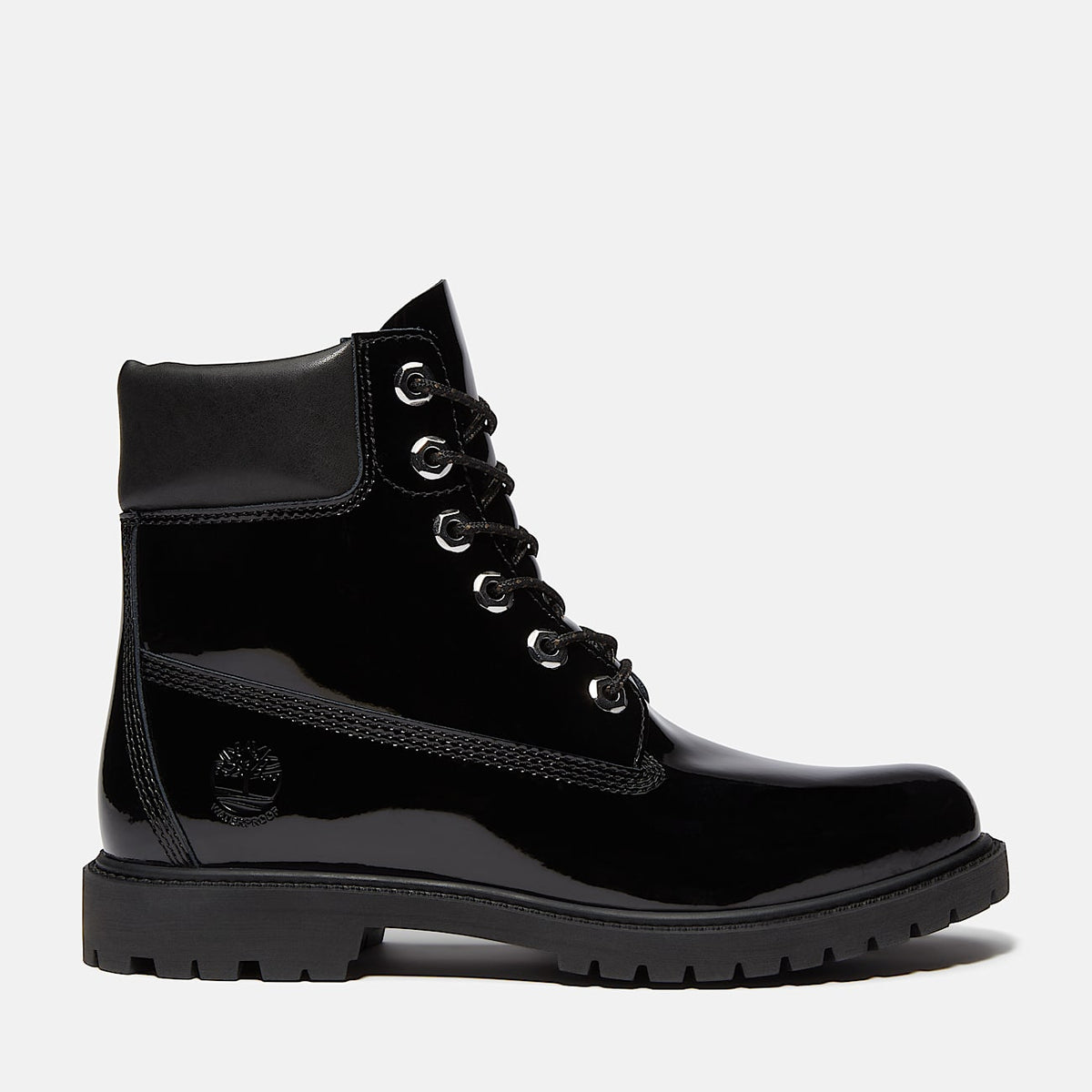 TIMBERLAND WOMEN'S 8 PATENT LEATHER PREMIUM 6-INCH WATERPROOF BOOT NIB