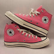 CONVERSE MEN'S 8.5 CHUCK 70 PINK HIGH TOP SNEAKER CANVAS A08184F NWOB