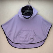 UNDER ARMOUR Girls Large Fleece Poncho Lavender