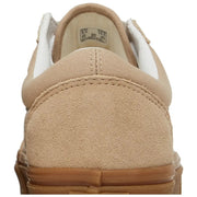 VANS WOMEN'S 8 OLD SKOOL SESAME/GUM SKATEBOARDING LOW TOP SNEAKER NIB