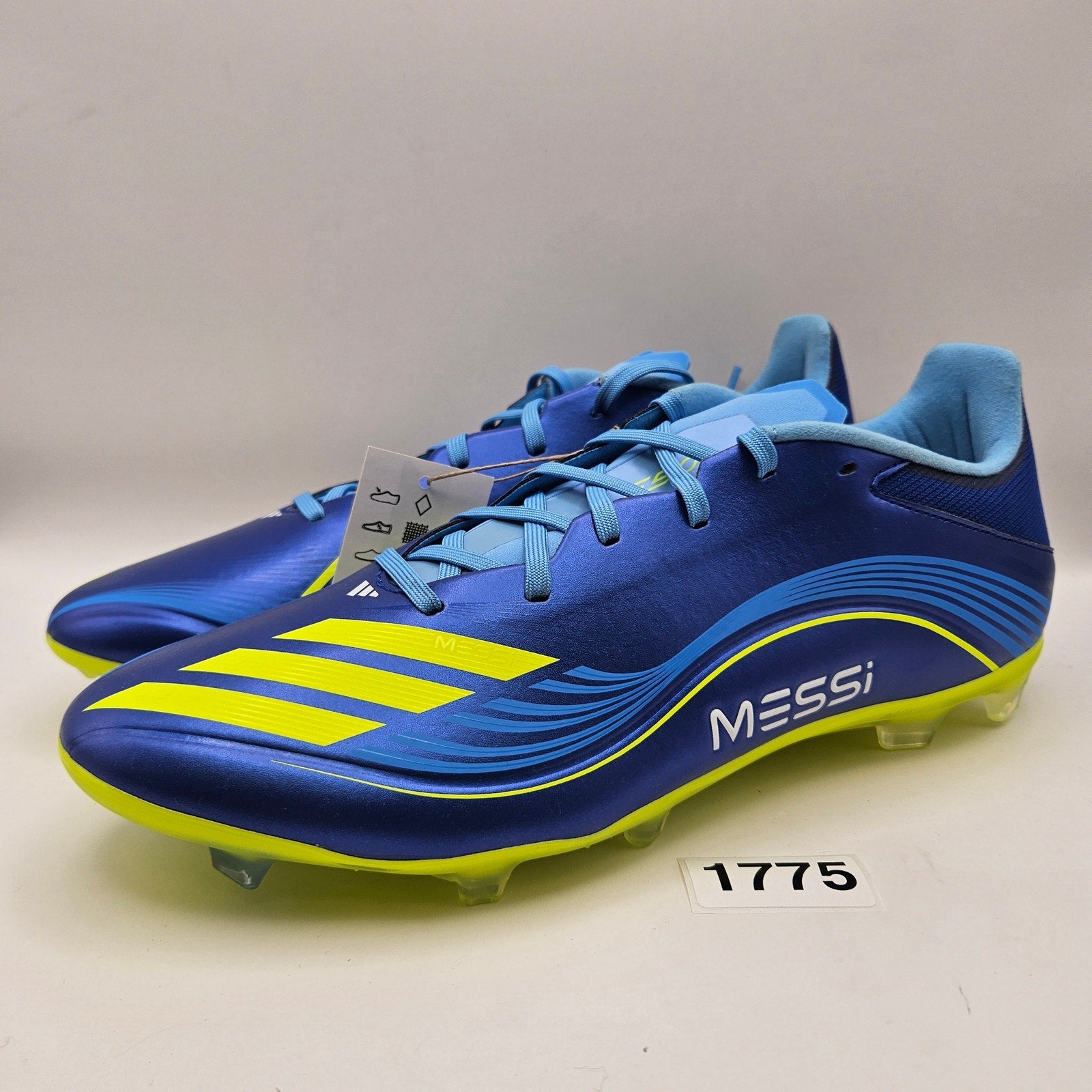 ADIDAS MEN'S 10 F50 LEAGUE FG/MG MESSI VIS10N PACK SOCCER CLEATS JP7447 NWOB