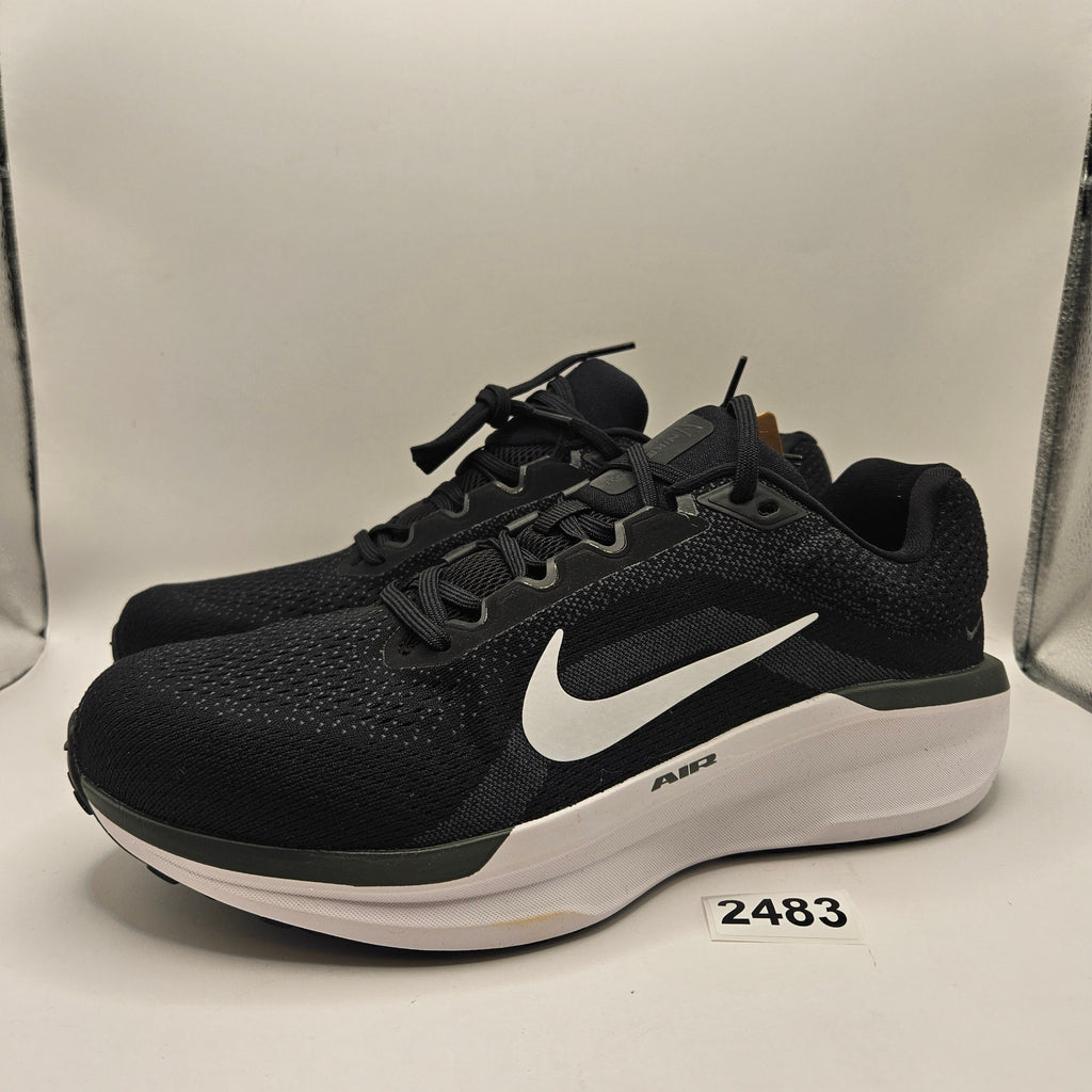 NIKE MEN'S 11 EXTRA WIDE WINFLO 11 BLACK ANTHRACITE WHIT FQ8937-001 NWOB