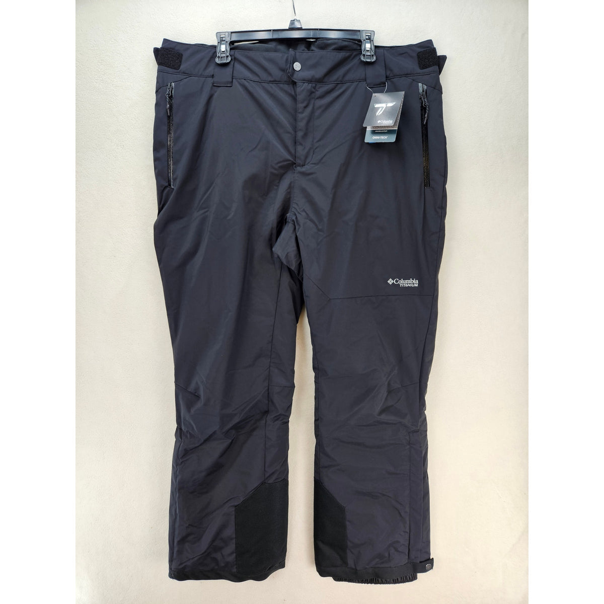 COLUMBIA WOMEN'S XXL TITANIUM SERIES CIRQUE BOWL WP SNOW PANTS BLACK NWT