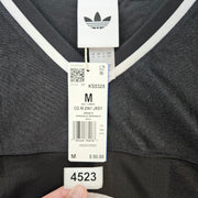 ADIDAS MEN'S MEDIUM ORIGINALS TREFOIL OG 2 IN 1 JERSEY BLACK RED RARE KS5328