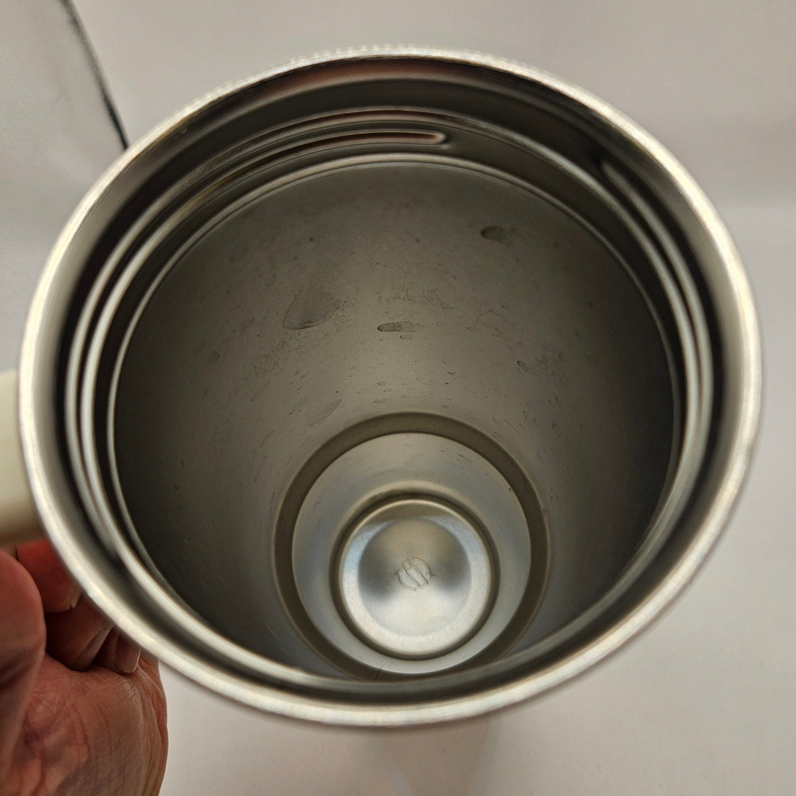 STANLEY 30oz STAINLESS STEEL H2.0 FLOWSTATE QUENCHER TUMBER CREAM WHITE
